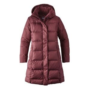 PATAGONIA Down With It Parka Maroon